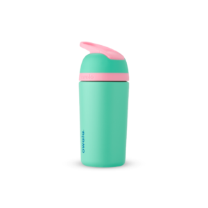 Kids’ Stainless Steel Flip™ Teal + Pink